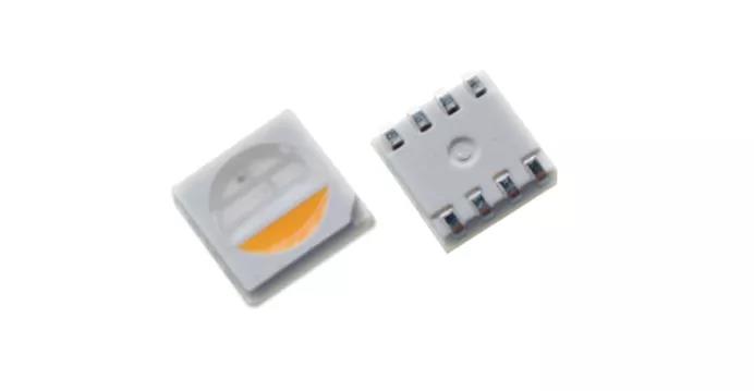斯邁得推5050封裝四合一彩色LED，實(shí)現(xiàn)高光效混光效果